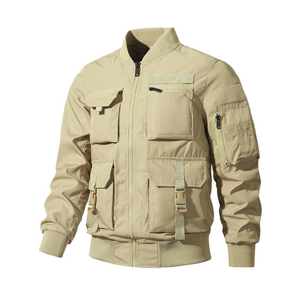 Jack Washington Multi-pocket Bomber Jacket