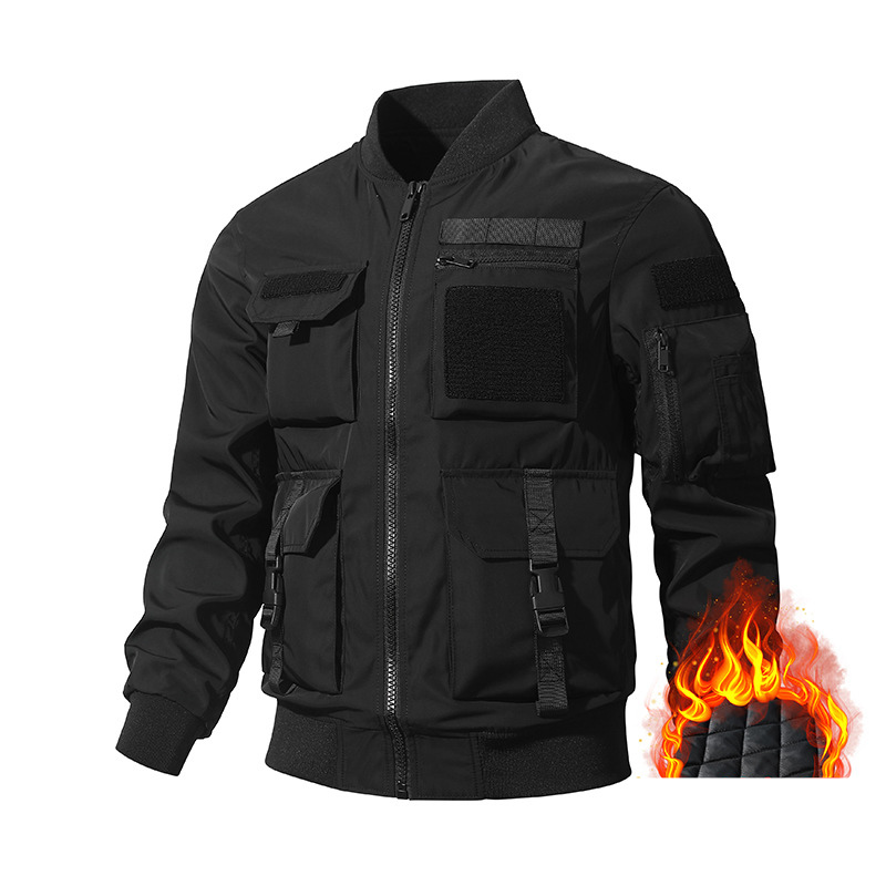 Jack Washington Multi-pocket Bomber Jacket