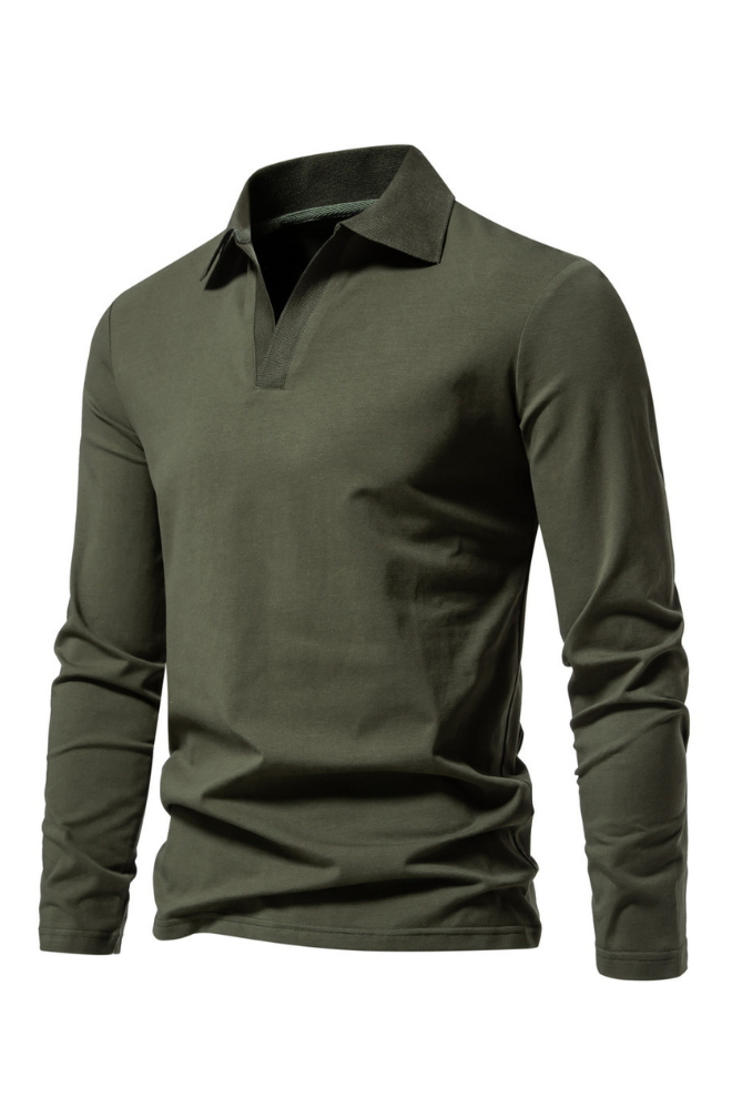 Frank Hardy Long-sleeved Polo Shirt