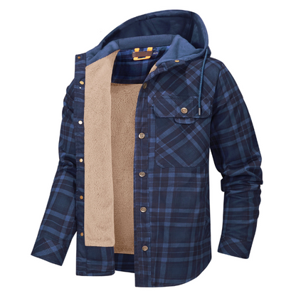 Jack Washington Hooded Lumber Jacket