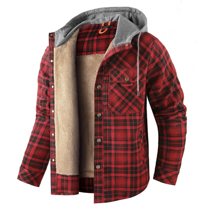 Jack Washington Hooded Lumber Jacket