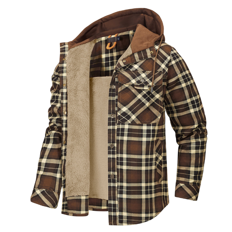 Jack Washington Hooded Lumber Jacket