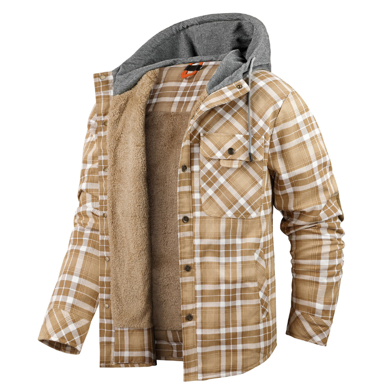 Jack Washington Hooded Lumber Jacket