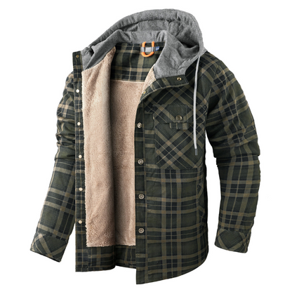 Jack Washington Hooded Lumber Jacket