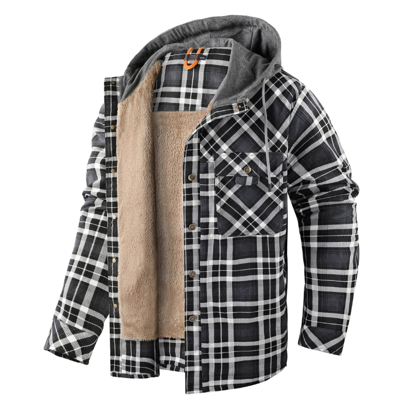 Jack Washington Hooded Lumber Jacket Infinityloyal