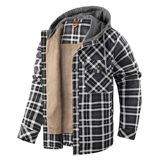 Jack Washington Hooded Lumber Jacket