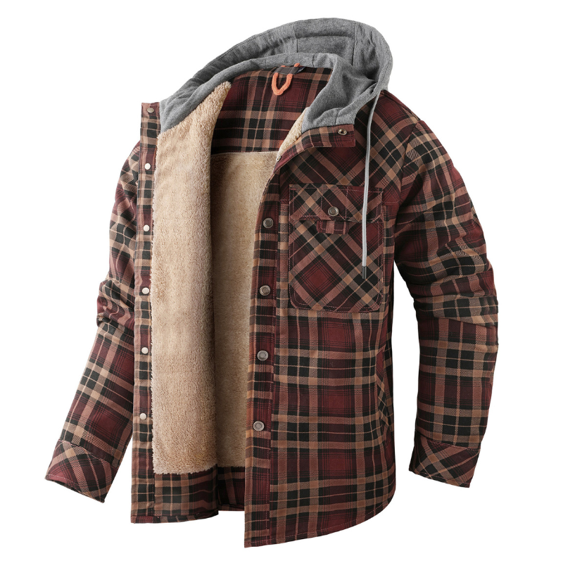 Jack Washington Hooded Lumber Jacket