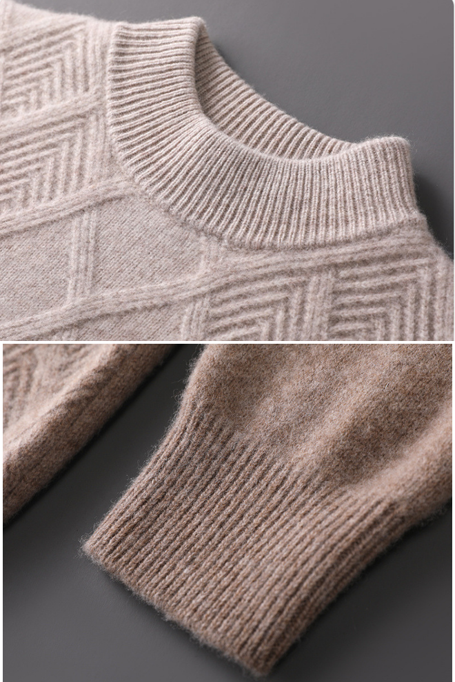 Ben Smith Round Neck Wool Sweater