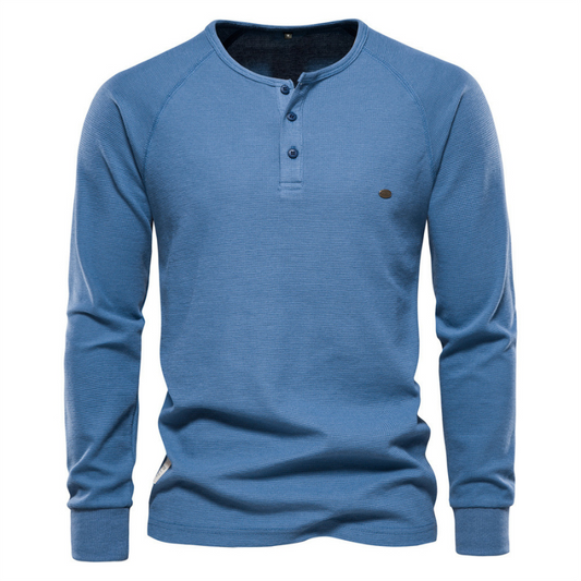 Jack Washington Waffle Henley Shirt