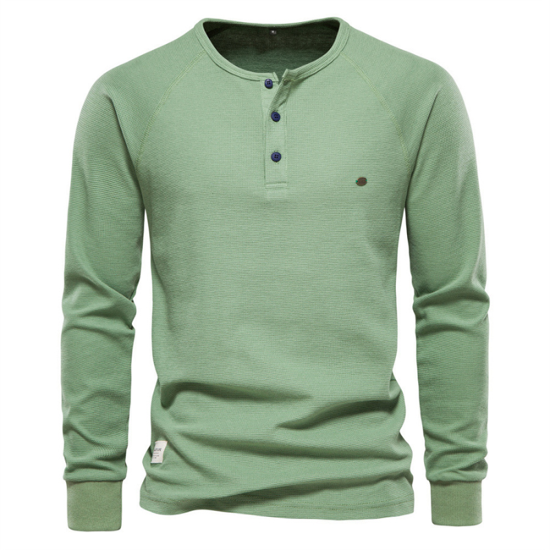 Jack Washington Waffle Henley Shirt