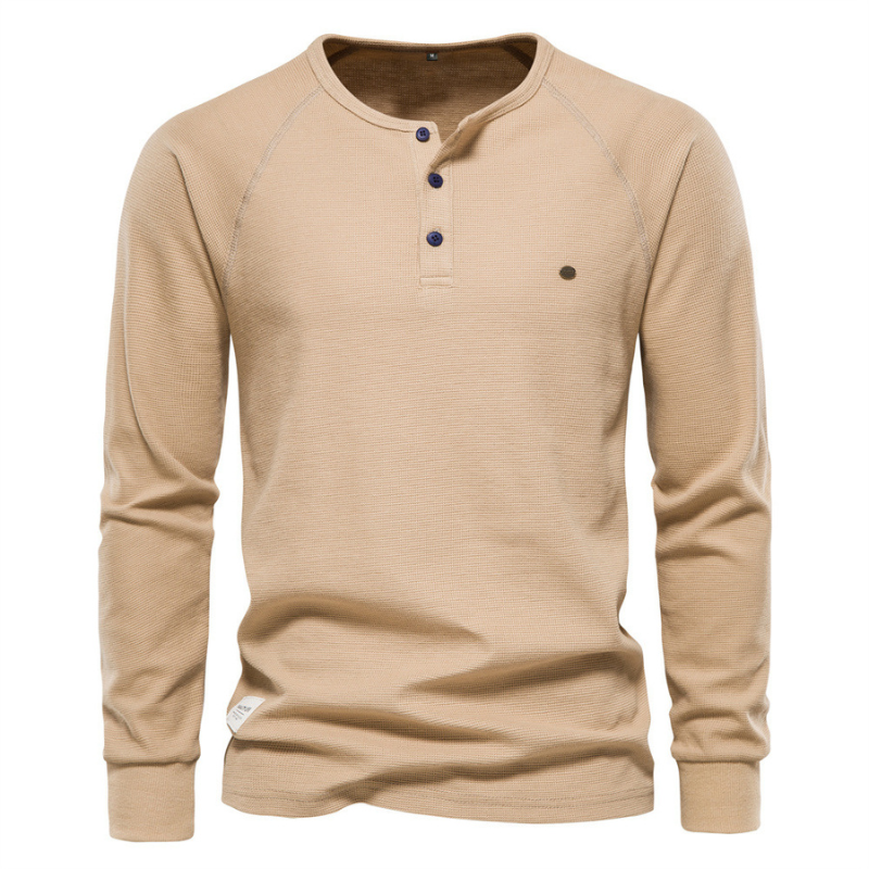 Jack Washington Waffle Henley Shirt