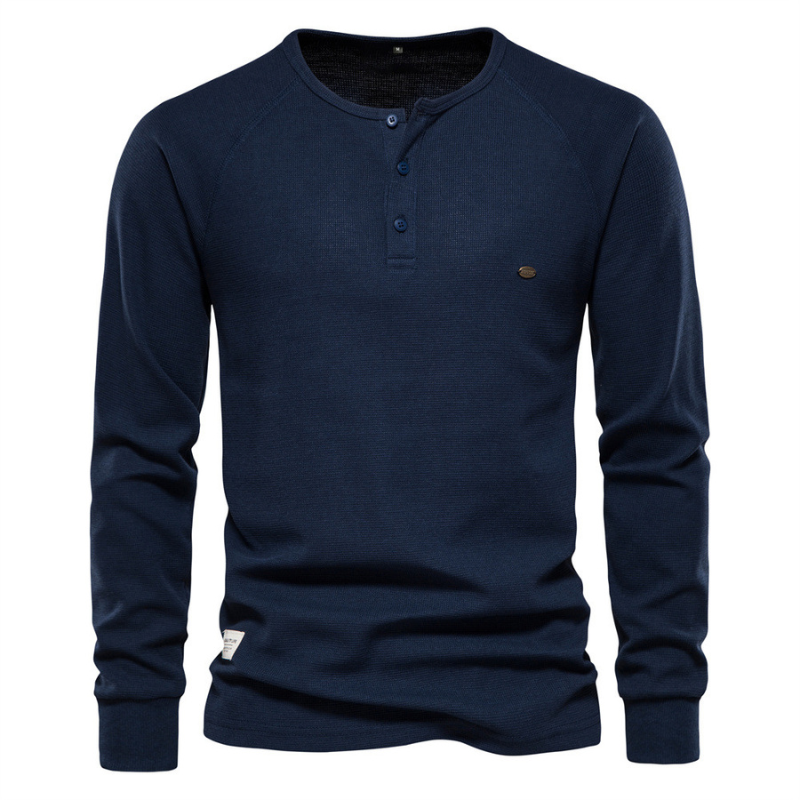 Jack Washington Waffle Henley Shirt