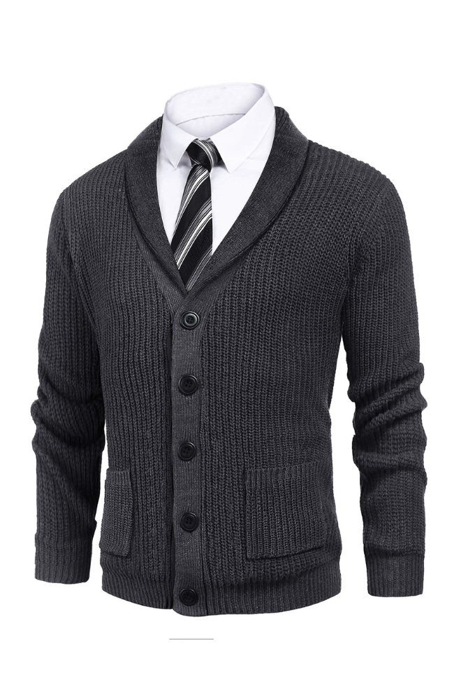 Jack Washington Shawl Button Cardigan