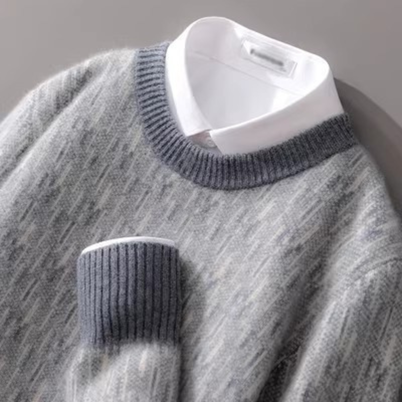 Franco Bianchi Round Neck Cashmere Sweater