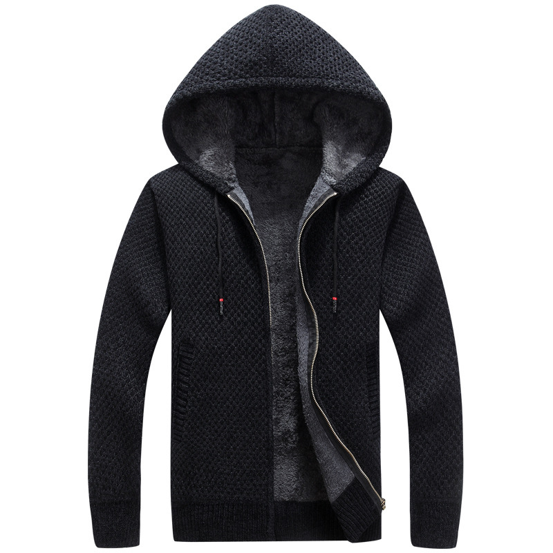 Jack Washington Knitted Hooded Cardigan