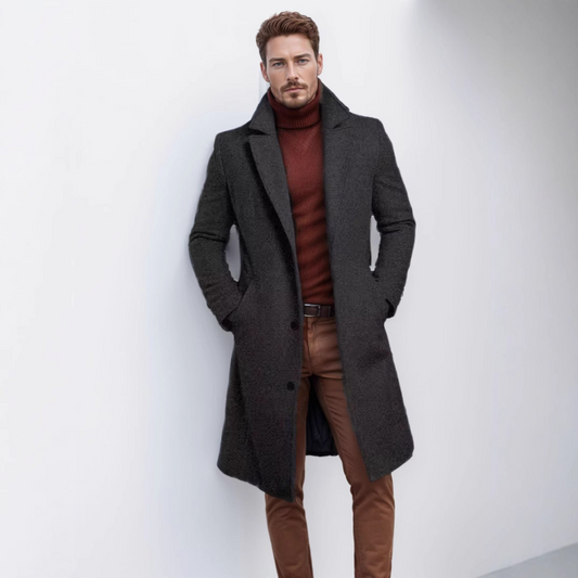 Jack Washington Long Wool Coat