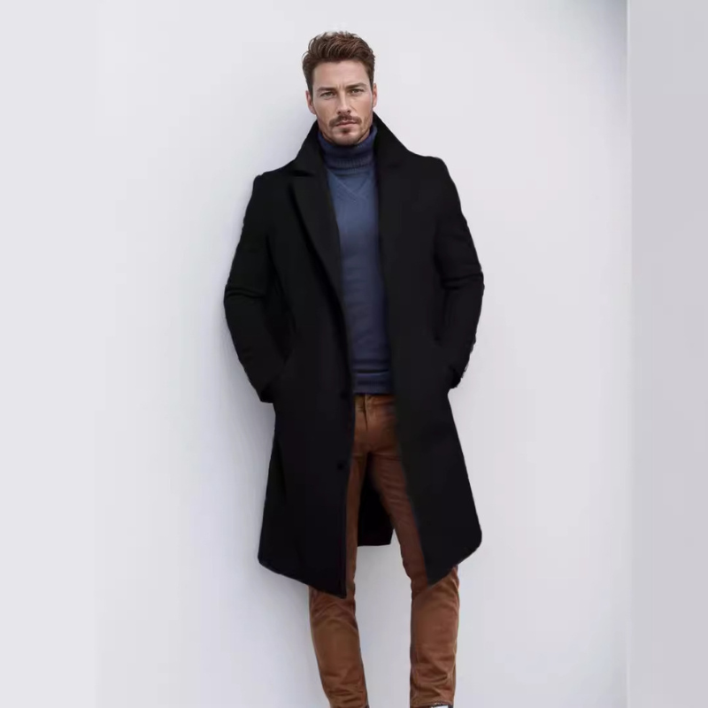 Jack Washington Long Wool Coat