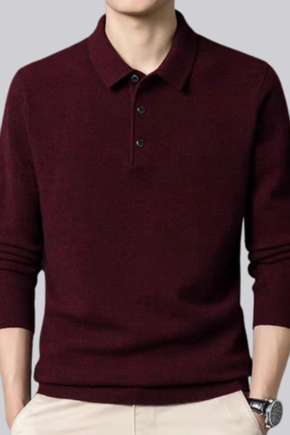 Jack Washington Collar Casual Sweater