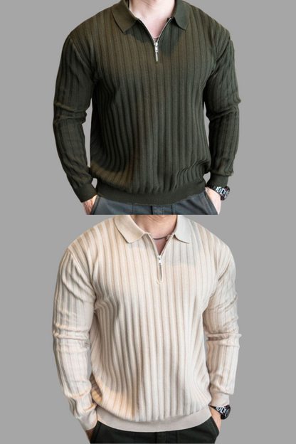 Frank Hardy Knitted Polo Shirt