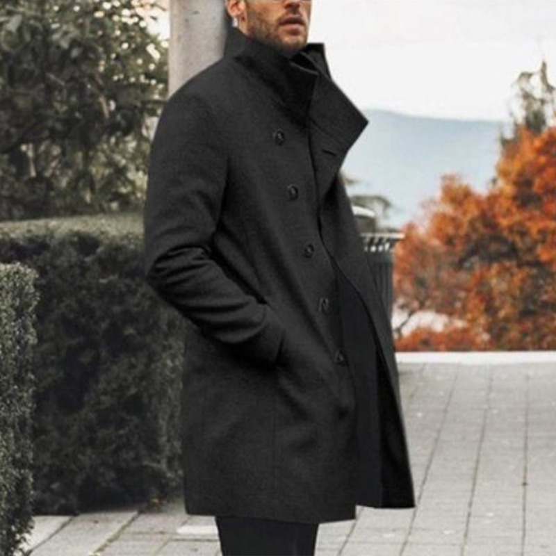 Jack Washington Casual Woolen Coat