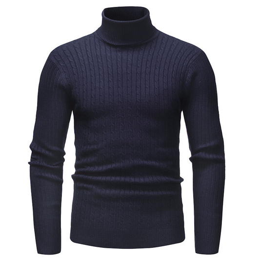 Frank Hardy Turtleneck Knit Sweater