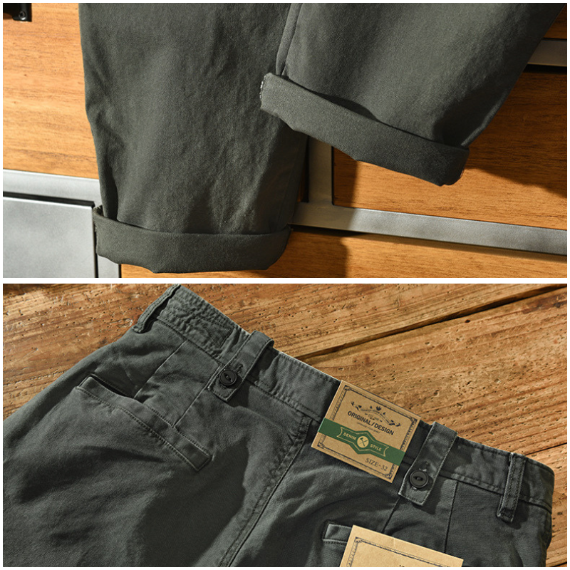 Jack Washington Multi-pocket Cotton Pants