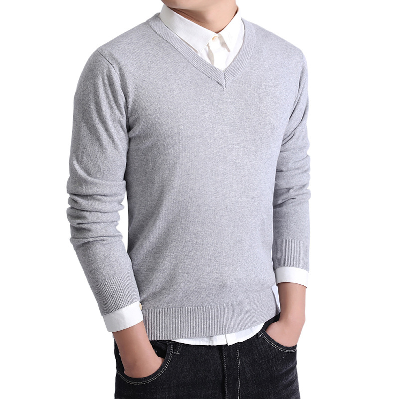 Jack Washington V-Neck Casual Sweater