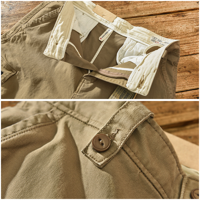 Jack Washington Multi-pocket Cotton Pants