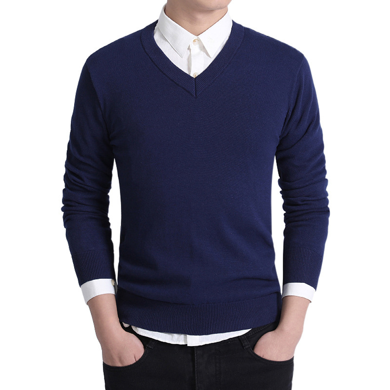 Jack Washington V-Neck Casual Sweater