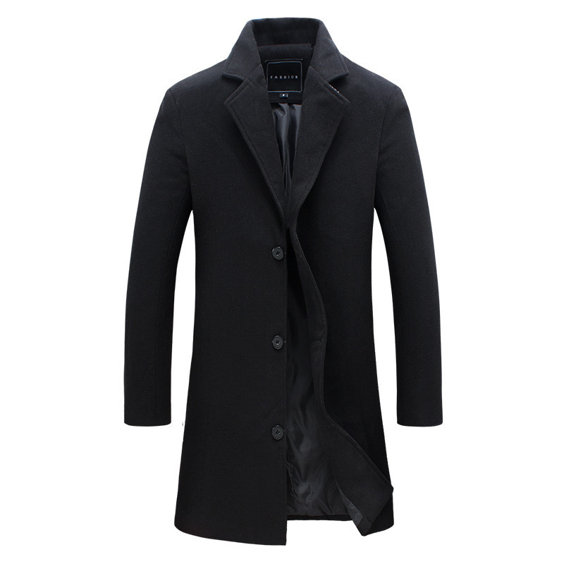 Jack Washington Slim Wool Blend Coat