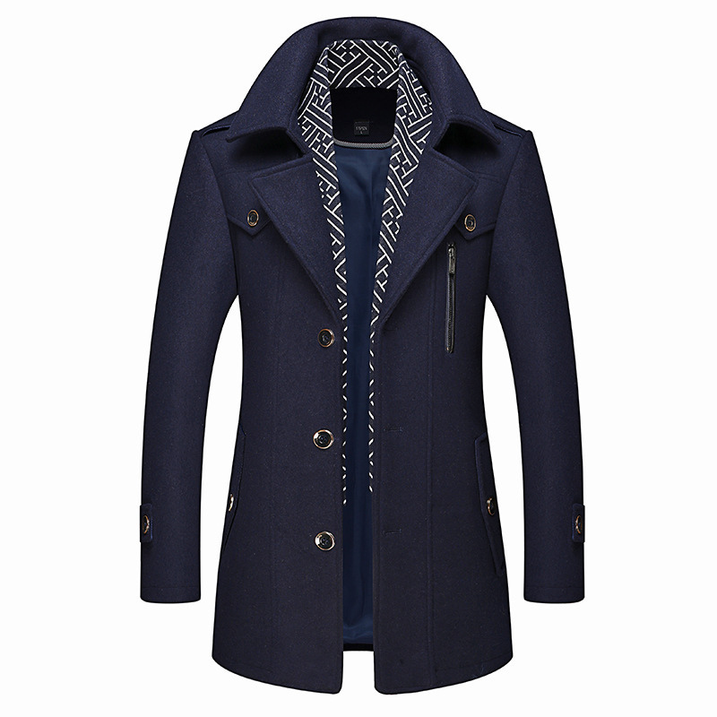 Ben Smith Collar Woolen Coat