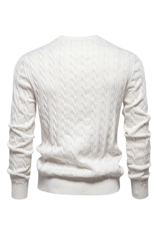 Jack Washington Embroidered Knitted Sweater