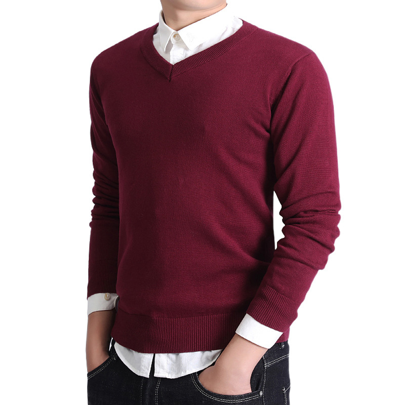 Jack Washington V-Neck Casual Sweater