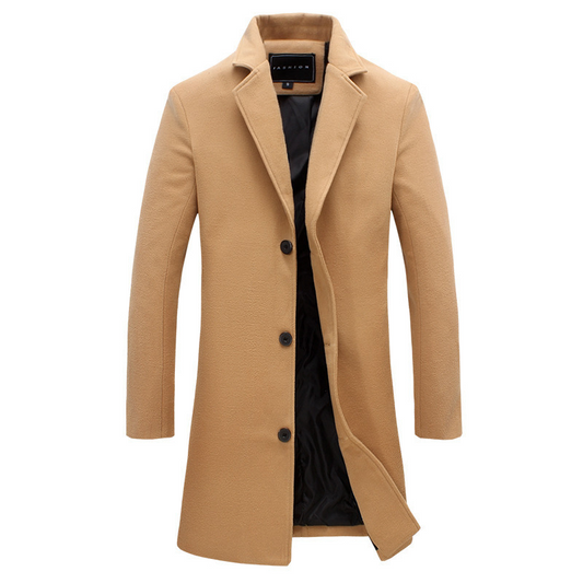 Jack Washington Slim Wool Blend Coat