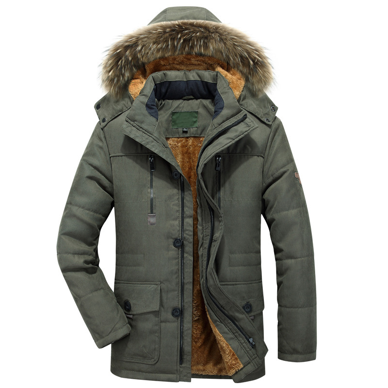 Jack Washington Multi-Pocket Hooded Winter Jacket