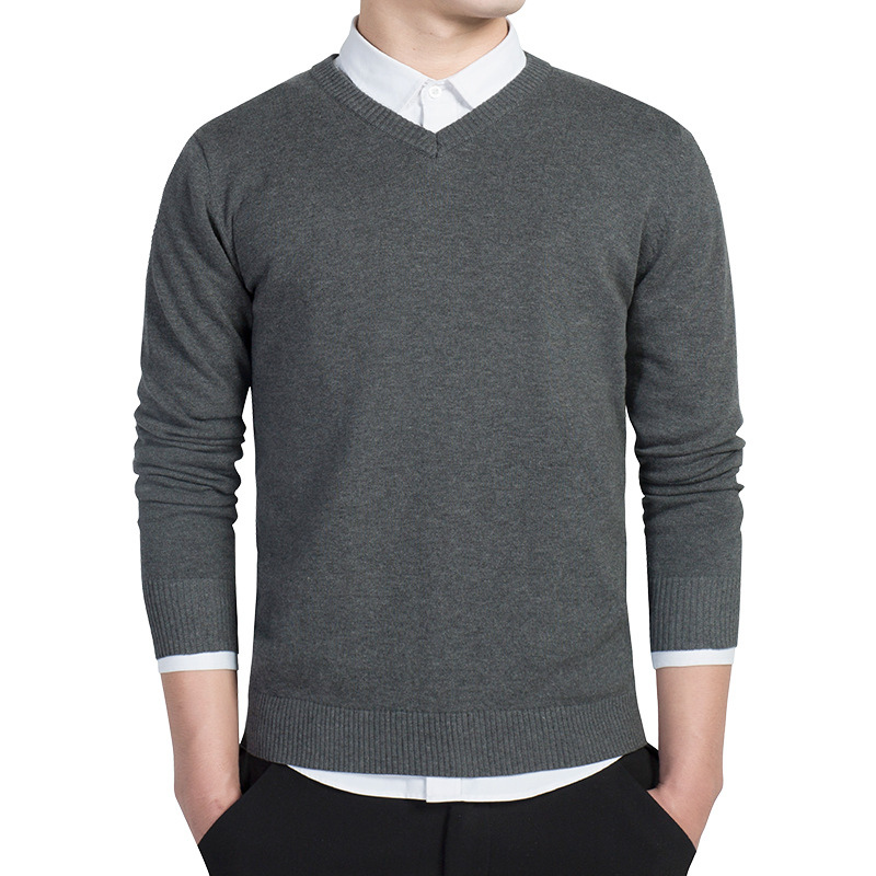 Jack Washington V-Neck Casual Sweater