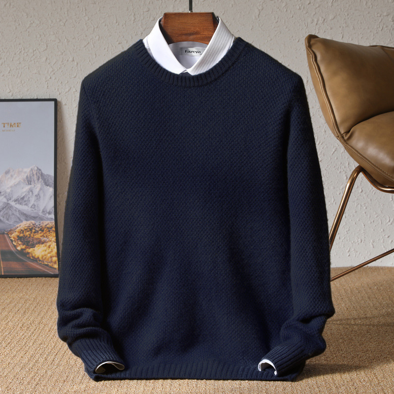 Franco Bianchi Plain Wool Sweater