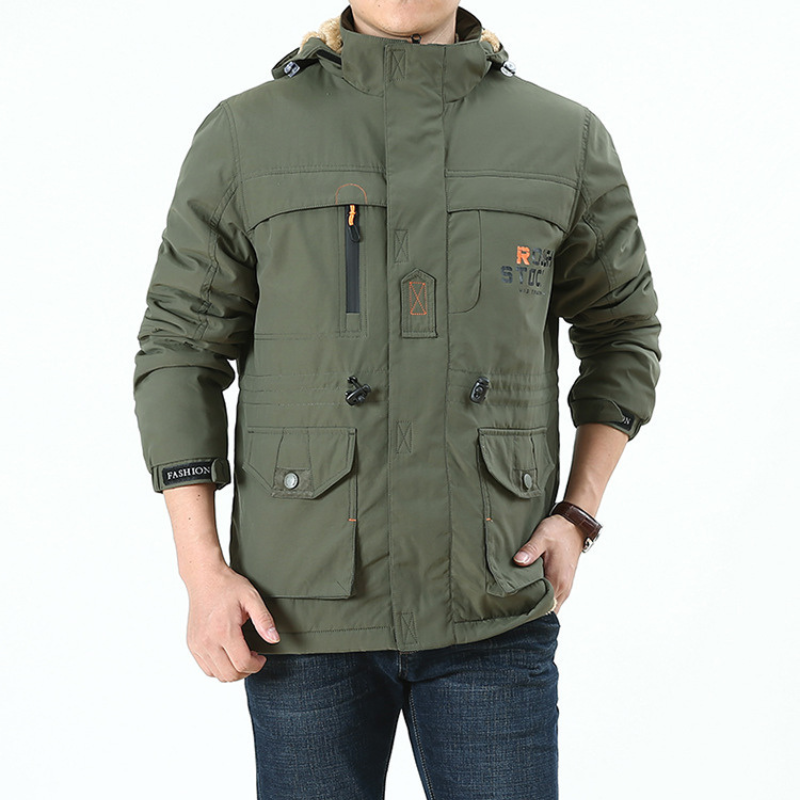 Jack Washington Thickened Cotton Coat