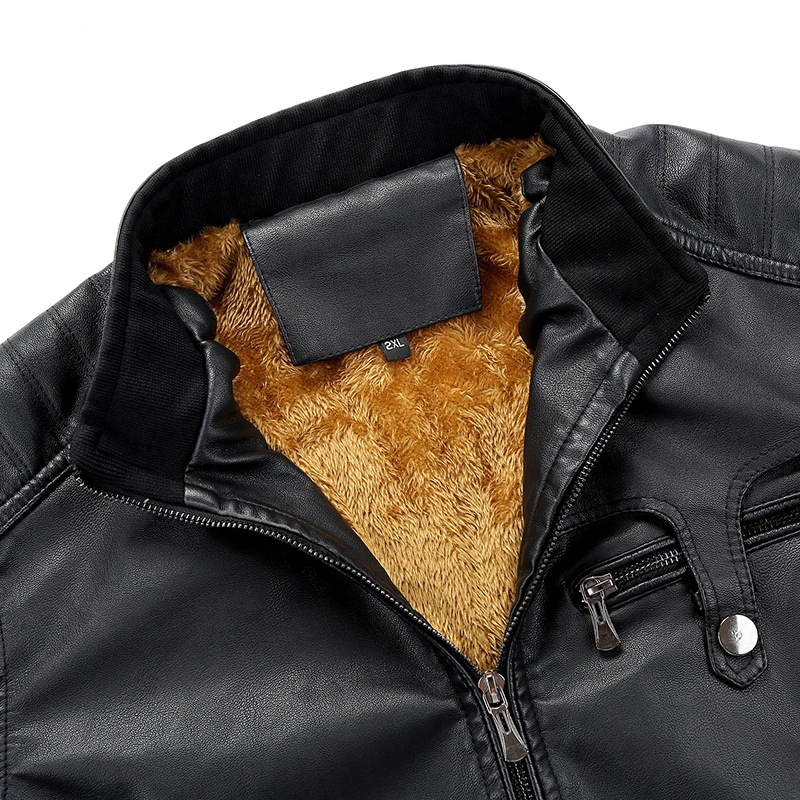 Frank Hardy Fleece Leather Jacket