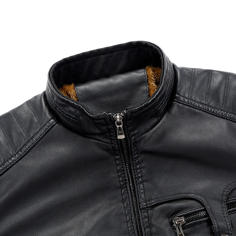 Frank Hardy Fleece Leather Jacket