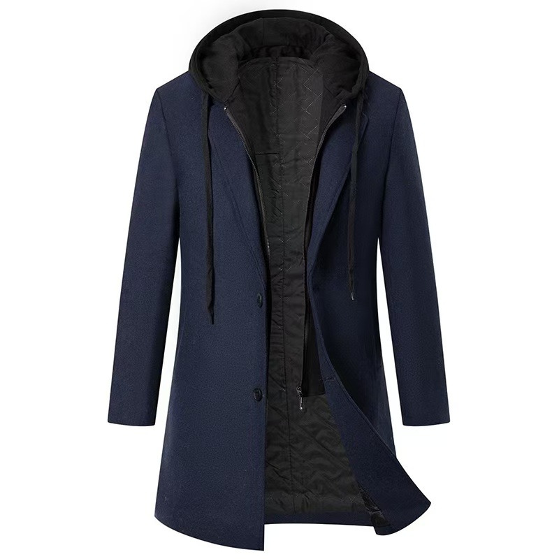 Jack Washington Hooded Wool Coat