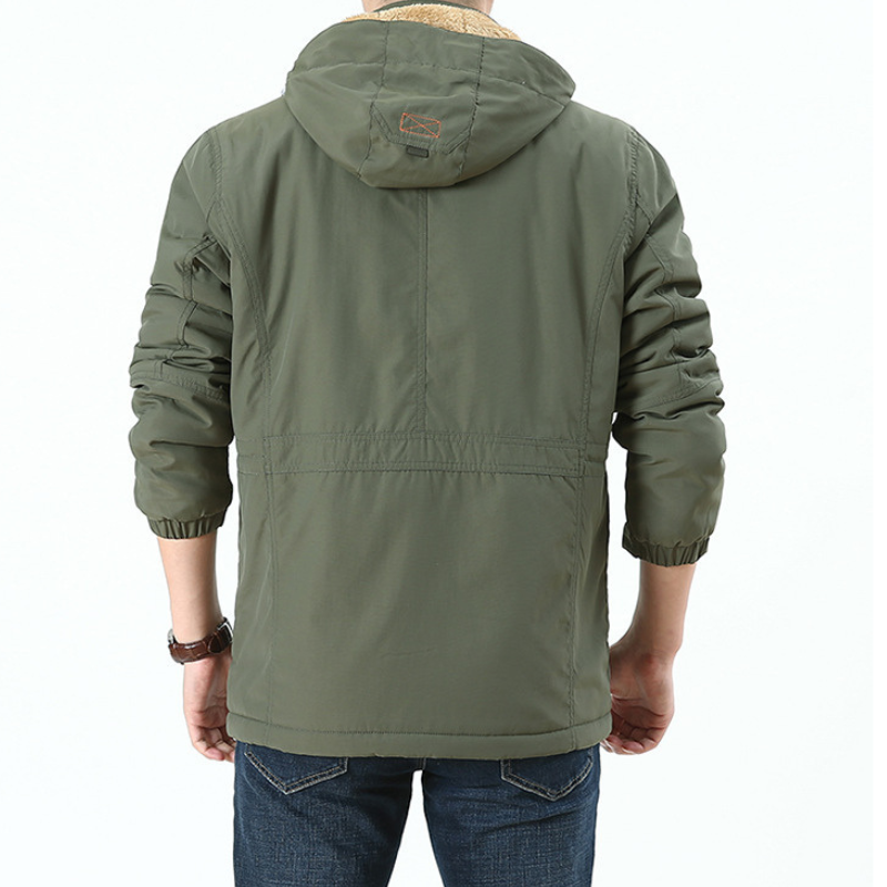 Jack Washington Thickened Cotton Coat