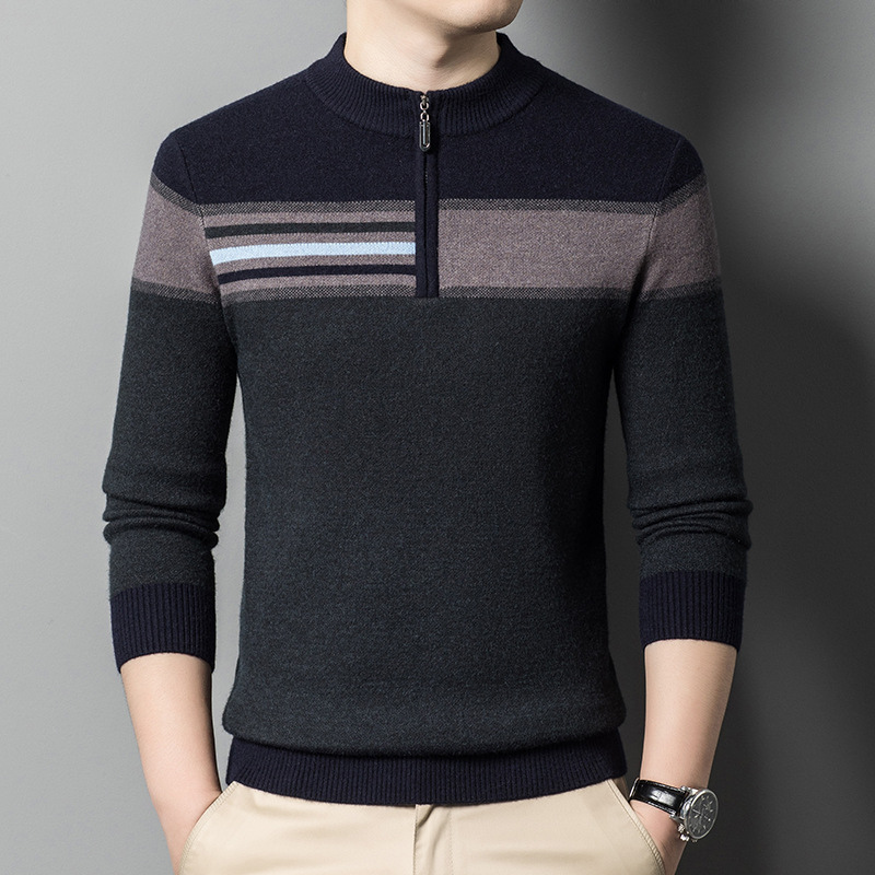 Franco Bianchi Wool Knitted Sweater