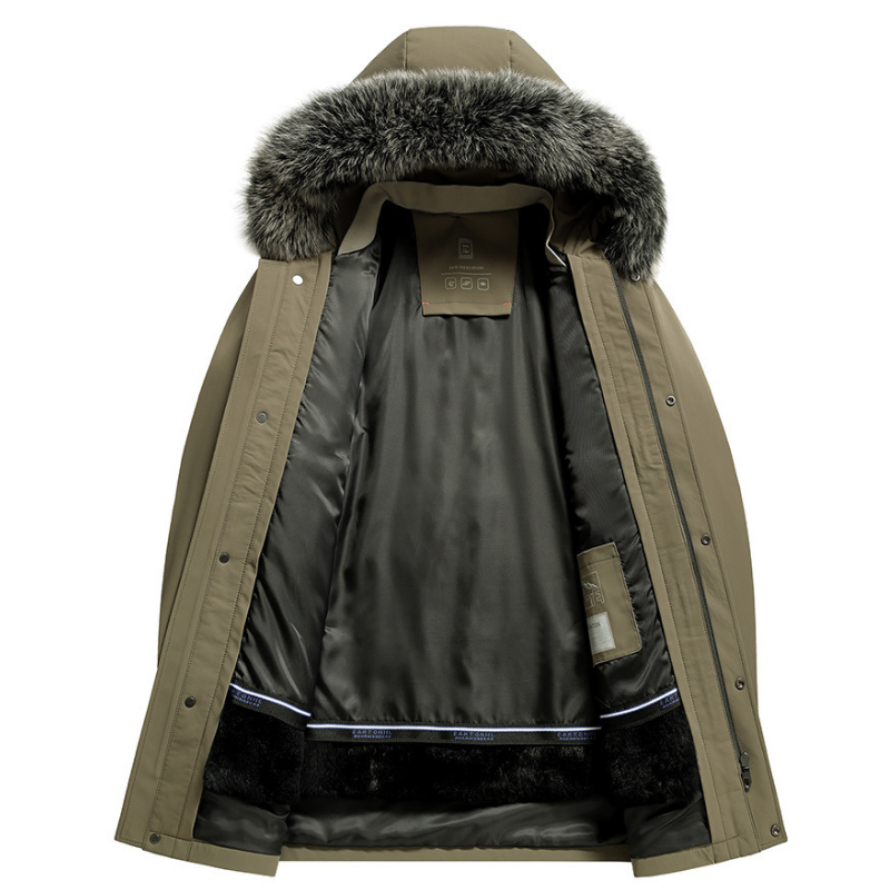 Jack Washington Removable Fur Parka Jacket