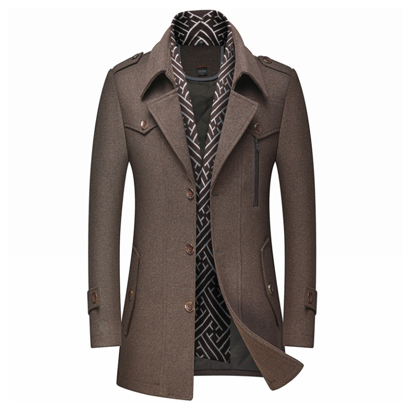 Ben Smith Collar Woolen Coat