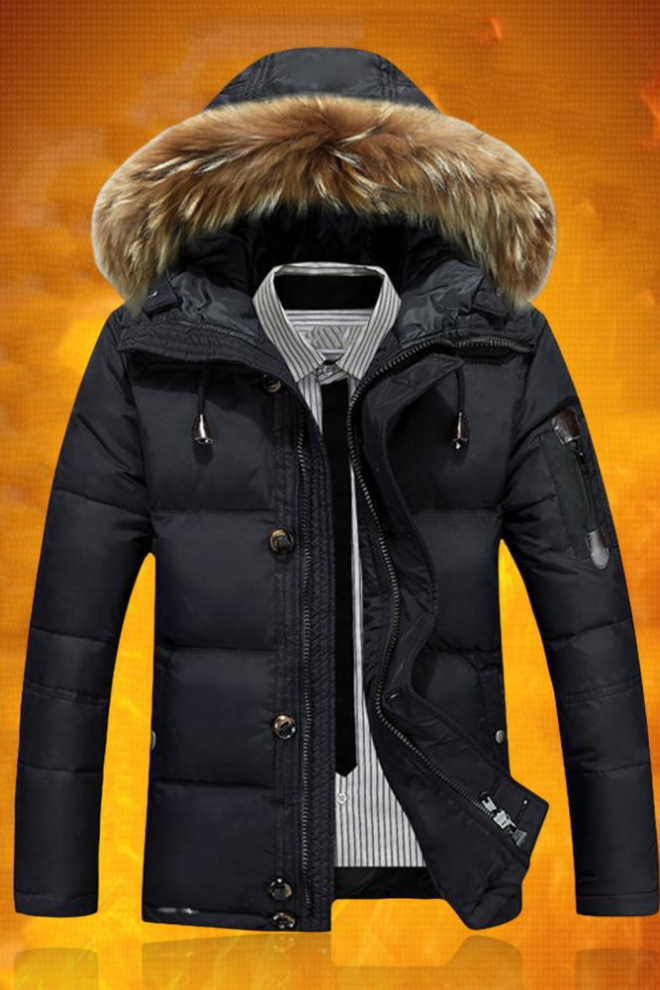 Jack Washington Fur Puffer Jacket