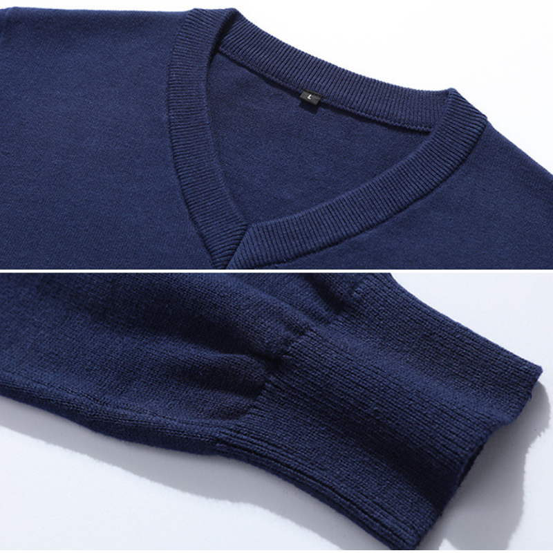 Jack Washington V-Neck Casual Sweater