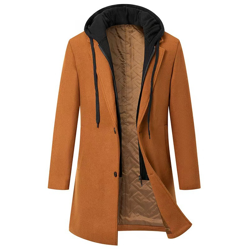 Jack Washington Hooded Wool Coat