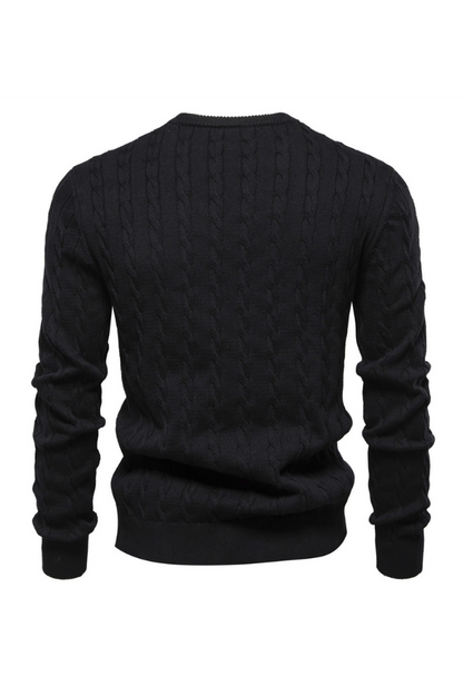 Jack Washington Embroidered Knitted Sweater