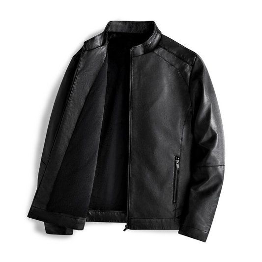 Ben Smith Fleece Leather Jacket